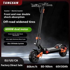 Vente en gros transfrontalière Scooter électrique tout-terrain 6000W à double entraînement longue portée Batterie au lithium pour adultes 80 km/h Vitesse maximale 120kg <span class=keywords><strong>Max</strong></span> - Product Image 4