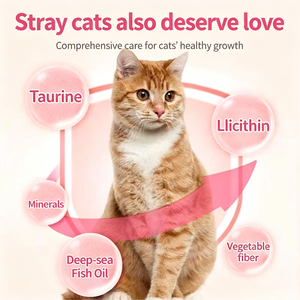 Alimento <span class=keywords><strong>para</strong></span> <span class=keywords><strong>Gatos</strong></span> Rescatados, Paquete Económico a Granel, 75% de Contenido de Carne, Alta Palatabilidad, con Calostro de Cabra, Lisina y Oligoelementos - Product Image 2