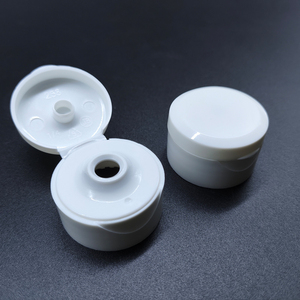 32/400 Trắng nhựa lớn lỗ lật nắp trên với lỗ lớn bóp chai bề mặt nhẵn nắp cho mứt lọ nước sốt - Product Image 3