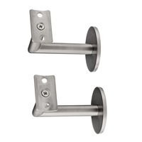 Supports de main courante en fer forgé antique bricolage Rails d'escalier en acier inoxydable 316 robustes pour salle de bain extérieure montage mural utilisation en extérieur