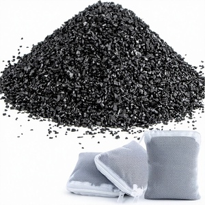 JUESHUI Granulés de charbon actif de haute qualité pour la filtration des piscines et des aquariums 3 sacs en nylon - Product Image 1