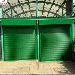 Porte de garage automatique motorisée en acier, à enroulement métallique, pour extérieur, avec couleurs personnalisées - Product Image 6
