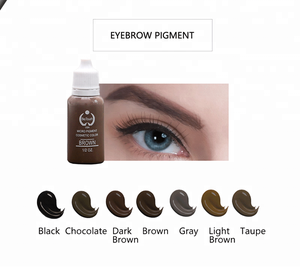 Mực xăm thẩm mỹ vĩnh viễn chuyên nghiệp, màu mày Microblading tùy chỉnh - Product Image 5