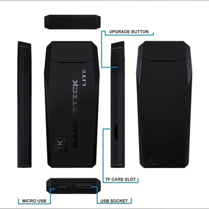 P M8 Xách Tay 4K 64GB Video Trò Chơi Giao Diện Điều Khiển Đôi Không Dây Điều Khiển Retro Chơi <span class=keywords><strong>Game</strong></span> Stick CF Định Dạng Hỗ Trợ Được Xây Dựng Trong Trẻ Em 'TV Quà Tặng - Product Image 5