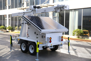 18m High Mast Mobile <b>Solar</b> <b>Powered</b> <b>Generator</b> Trailer - Product Image 4
