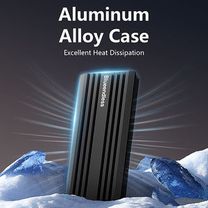 Casing SSD Eksternal Aluminium M.<span class=keywords><strong>2</strong></span> NVME PCIE 20Gbps USB3.<span class=keywords><strong>2</strong></span> USB <span class=keywords><strong>3.2</strong></span> Gen 2x2 Tipe-C Tipe C M.<span class=keywords><strong>2</strong></span> NVME Kotak Enclosure Adaptor SSD - Product Image 6