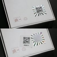 Factory Customised High-quality Scratch-resistant Anti-counterfeiting Label Advanced Hologram Labels High-tech Security Labels
