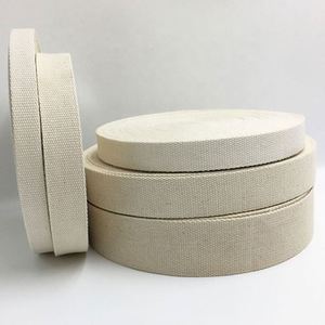 สายสะพายไหล่ผ้าฝ้ายเนื้อหนาสีธรรมชาติสีดำ สายรัดผ้าฝ้ายหนาสำหรับกระเป๋าโท้ท อุปกรณ์เสริมสำหรับเสื้อผ้า - Product Image 6