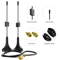 Antena magnética MIMO de doble banda omnidireccional, ventosa de Base montada en bucle de largo alcance para exteriores LTE GSM 5G 4G para comunicación