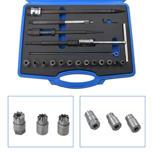 Kit de nettoyage et d'extraction de joints pour injecteurs <span class=keywords><strong>diesel</strong></span> 21X et outil de déboucheur de manchons - Product Image 6