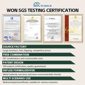 Yijiale הגדרה מיידית בפינה ישיבה ארון כדי למקסם את מדף האחסון - Product Image 5