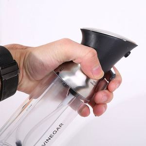 2-in-1 BBQ Kitchen Cooking Tool <b>Plastic</b> Oil Sprayer <b>Bottle</b> Dispenser for Olive Oil and Vinegar Mister - Product Image 4