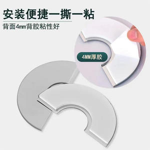 Cubiertas Decorativas de Acero Inoxidable para Rejillas de Ventilación, Ocultan Aberturas Indeseables en la Pared, Tubos de Escape de Calentadores de Agua a Gas, Aire Acondicionado - Product Image 2