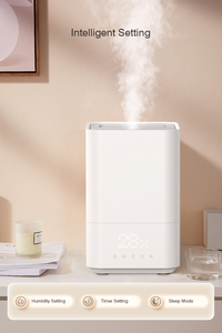 <span class=keywords><strong>Humidificador</strong></span> de Aire Ultrasónico Híbrido RUNAL de 5L con <span class=keywords><strong>Vapor</strong></span> Caliente, Gran Producción de Niebla, Llenado Superior y Calefacción para Habitación de Bebé - Product Image 6