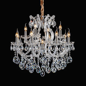 european style living room high ceiling luxury pendant <b>light</b> wedding maria theresa crystal <b>chandeliers</b> - Product Image 4