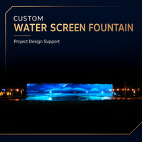 Fuente de Agua con Pantalla Láser Programable para Exteriores LISHI, con Control Musical y Proyector para Espectáculos en Lagos
