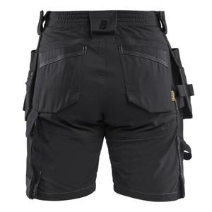 BLAKLADER - 713318329900C36 Short Craftsman pour femme stretch Noir-PANTALONS DE TRAVAIL EAN 7330509926024 SHORTS DE TRAVAIL - Product Image 2