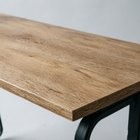 Bureau d'étude personnalisé OEM, table de lecture industrielle moderne en acier pour les centres de ressources scolaires et les salles d'étude