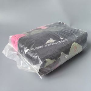 Trapos de felpa de colores reciclados para uso industrial, con capacidad de 10 kg, 25 kg, 100 kg, y trapos pesados de algodón de colores. - Product Image 1