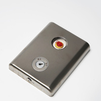 Système de verrouillage d'urgence pour ascenseur, boîte de panneau de commande pour pompier sans base
