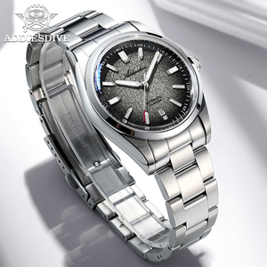 Reloj ADDIESDIVE AD2531 Premium para Hombre, Cristal Mineral K1, Reloj de Lujo con Correa de Caucho Florine y Acero Inoxidable - Product Image 4