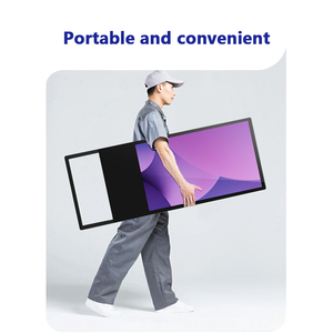 55 inch trong nhà LCD kiosk di động thông minh màn hình quảng cáo Totem với CMS phần mềm kỹ thuật số Bảng menu trong nhà hiển thị kỹ thuật số - Product Image 2