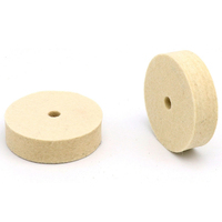 100% roue de polissage en laine pour meubles en métal miroir en plastique polissage bijoux polissage laine tampon feutre polissage roues de polissage