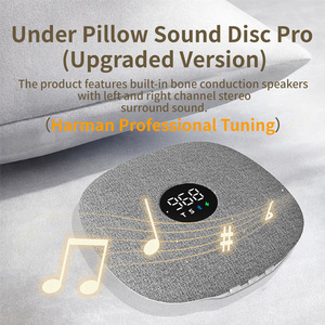 Almohada con Altavoz Inalámbrico, Temporizador <span class=keywords><strong>de</strong></span> Apagado, Diseño Delgado, Carga Tipo-C, Compatible con Tarjeta <span class=keywords><strong>de</strong></span> Memoria, Sonido Hi-Fi para Escuchar en Privado Junto a la Cama - Product Image 6