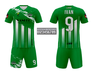 Custom Brand <strong>Messi</strong> Jersey Football <strong>Kit</strong> Full Sublimation Digital Print Team Uniform Quick Dry Polyester Men Youth Adult Soccer - Product Image 2