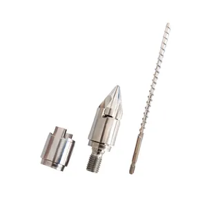 China Design Processing Three-piece Screw Set Injection Tip/Screw Barrel Assembly Part For EPS Thermocol Melting Machine