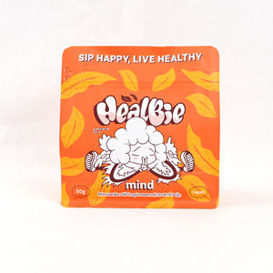 كيس للوقوف من البولي إيثيلين مع طباعة رقمية مخصصة قابلة لإعادة الإغلاق بسحاب علوي للشاي والقهوة والحلوى والوجبات الخفيفة والكعك والتعبئة - Product Image 5