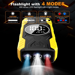 Recargable 39800mAh Mini coche eléctrico Jumper Start 2000amp Pack Auto Power Bank 4.0l Diesel Portable Jump Starter 2 en 1 - Product Image 5