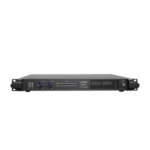 M-225pro thẻ xách tay 2/4 kênh stereo khuếch đại công suất vỏ kim loại 3400W * 2 đầu ra hỗ trợ 2/4/8 <span class=keywords><strong>ohm</strong></span> trở kháng cho hội nghị - Product Image 1
