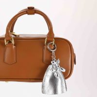 Alarme personnelle pour sac, porte-clés de sécurité, étui en cuir, breloque chien ballon, mini alarme de sécurité, accessoire suspendu, breloque alarme pour sac