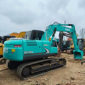 Descuento de alta calidad usado Kobelco SK140 excavadora sobre orugas con motor Mitsubishi y sistema hidráulico Kawasaki - Product Image 3