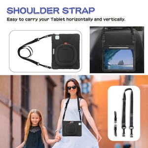 Funda Resistente con Soporte, Funda Híbrida para PC con Soporte y Correa para el Hombro, Funda para Tablet para iPad Air 11 2024 - Product Image 5