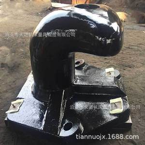 Borne d'amarrage pour bateau 50KN 2000KN en fer, quincaillerie marine pour réparation de quai de bateau - Product Image 1