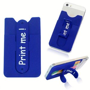 Porta Tarjetas Universal de Silicona Adhesivo, Extensible, para Identificación, Crédito, Celular - Product Image 2