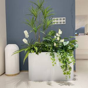 Foglie Artificiali di Tartaruga, Palma Areca, Nandina, Pianta Verde per Fioriera, Decorazione per Ufficio, Centro Commerciale, Ristorante, Negozio di Abbigliamento, Casa - Product Image 2