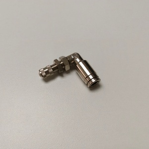Adaptateur de valve de dégonflage Aiv06 pour pneus neufs et d'origine, coudière d'échappement 4mm 6mm, raccord rapide pour gonflage d'air - Product Image 1