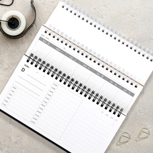 2026 pronto per la spedizione quotidiana blocco note Planner a spirale rilegatura Logo personalizzato stampato pubblicità blocco note personalizzato - Product Image 4