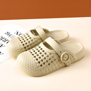 כפכפים לנשים חדשים סִגְנוֹן נעלי קיץ אופנתיות ורסטיליות ללא החלקה נעלי חוף שטוחות לשימוש חיצוני נעלי EVA נושמות - Product Image 6