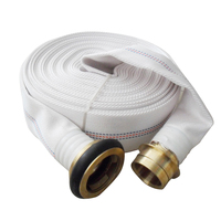 Tuyau d'incendie de 10 pouces, tuyau d'irrigation en PVC, pose de tuyau plat en toile de coton, rouleau de tuyau d'incendie