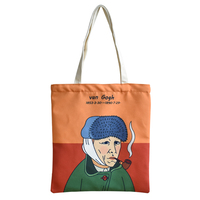 HOSHOM Sac en coton biologique imprimé de haute qualité personnalisé Sac fourre-tout en toile pour épicerie Sac fourre-tout en tissu à fermeture éclair pour le marché
