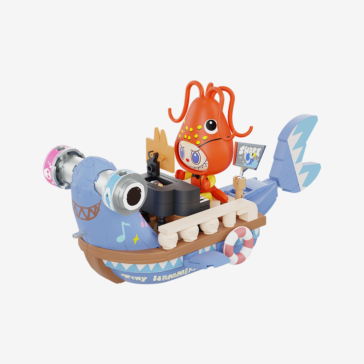 Le petit requin-marteau (nombre de pièces&nbsp;: 161&nbsp;pièces)