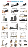 Equipo de Pilates Reformer de Aluminio Premium con Sistema de Deslizamiento Suave y Cuero de Microfibra para Entrenamiento Profesional