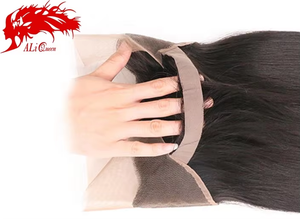 Tóc người Malaysia nguyên chất Remy bán buôn 360 độ dùng làm tóc nối, tóc giả, sóng thẳng mượt mà, chiều dài 10-20 inch - Product Image 6