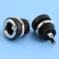 Connecteur d'alimentation DC-022B avec prise 10 mm, 5,5 mm, 2,1 mm, 2,5 mm, courant nominal 5A, contacts en cuivre, boîtier en nylon