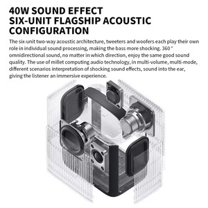 IP66 étanche rechargeable sans fil <span class=keywords><strong>Mi</strong></span> Outdoor BT Speaker Camp Sound pour Xiaomi App SU7 - Product Image 2