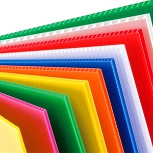 Lightweight PP Hollow Board for Printing Durable Corrugated <b>Sheet</b> for Signage Advertising Display - Product Image 1